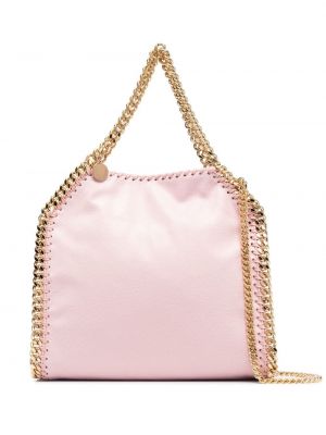 Geantă shopper Stella Mccartney roz