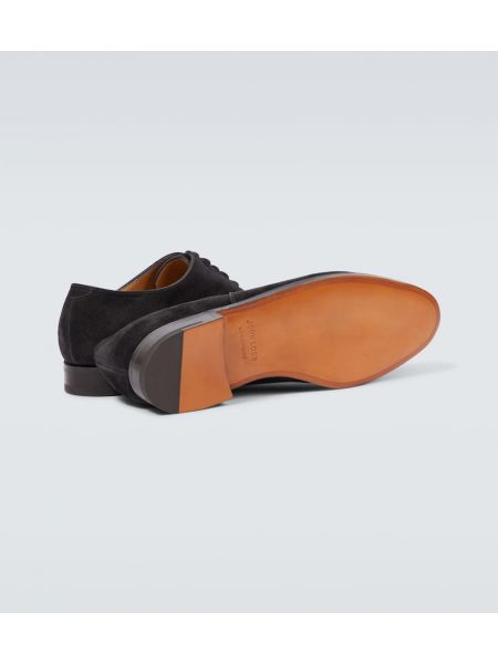 Süet derbiler John Lobb siyah