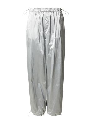 Pantaloni Viervier argintiu