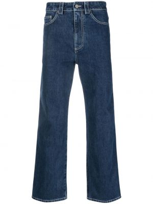 Bavlnené džínsy s rovným strihom Sunnei modrá
