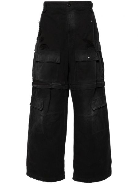 Spodnie cargo Balenciaga czarne