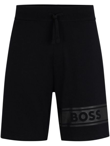 Pantaloni scurți Boss negru