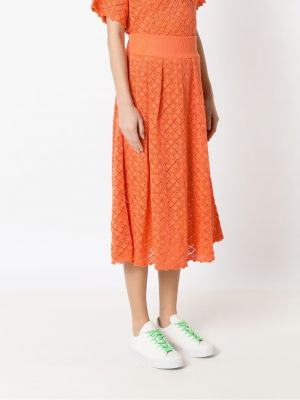 Oranžové sukně s argylovým vzorem Nk