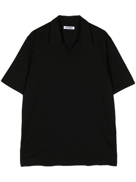 Polo marškinėliai Attachment juoda