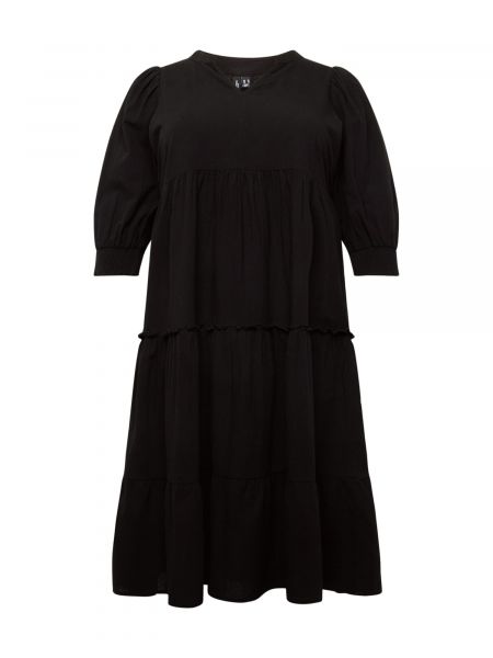 Haljina s kragnom Vero Moda Curve crna