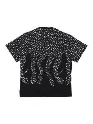 Koszulka z ćwiekami Octopus czarna