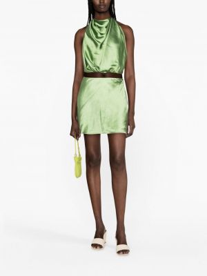 Mini sukně Cult Gaia zelené
