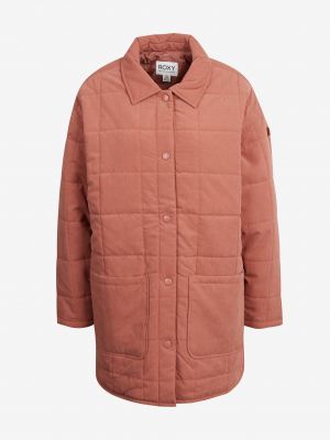Prošivena jakna Roxy ružičasta