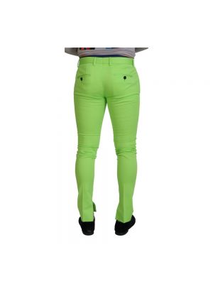 Pantalones ajustados Dolce & Gabbana verde