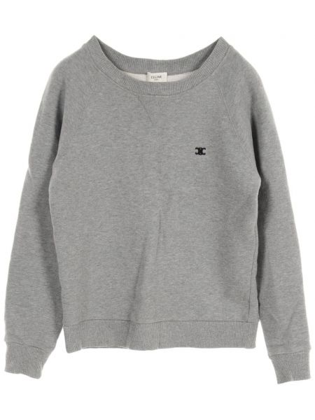 Siuvinėtas džemperis Céline Pre-owned pilka