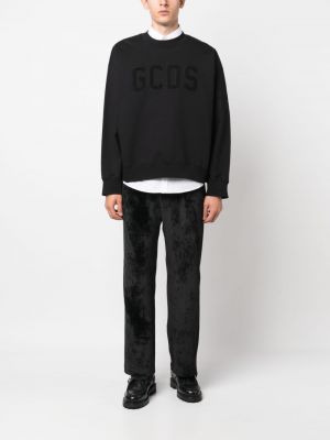 Sweatshirt aus baumwoll Gcds schwarz