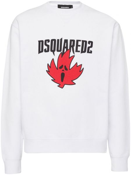 Sweatshirt Dsquared2 hvid