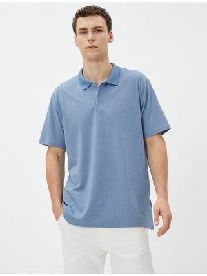 Polo marškinėliai Koton mėlyna