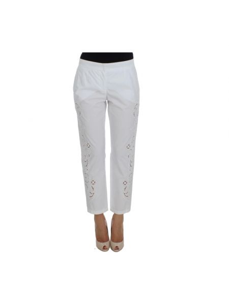 Spodnie Dolce And Gabbana białe