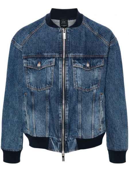 Lange jacke Armani Exchange blau