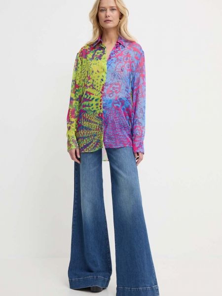 Traper košulja bootcut Versace Jeans Couture