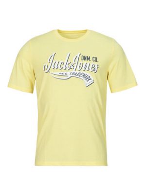 T-shirt Jack & Jones giallo