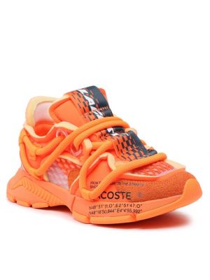 Sneakers Lacoste narancsszínű