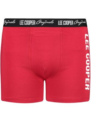 Boxerky s potiskem Lee Cooper červené