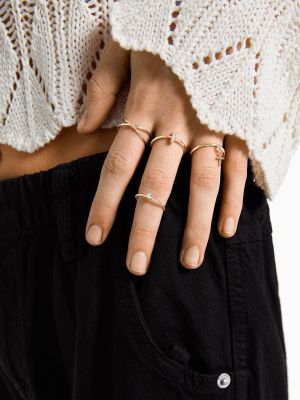 Прозрачен пръстен Bershka
