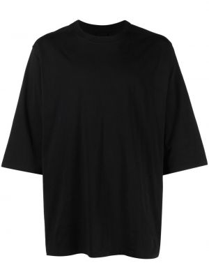 T-shirt à manches trois quarts Thom Krom noir