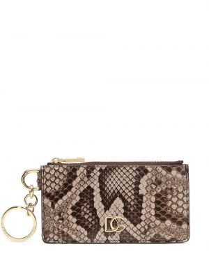 Πορτοφόλι με μοτίβο φίδι Dolce & Gabbana