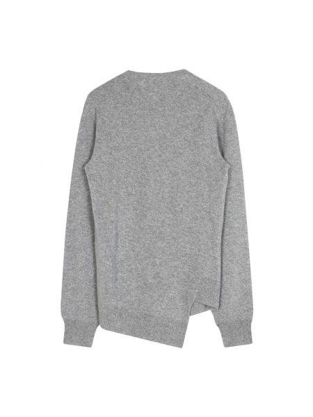 Jersey de tela jersey asimétrico Comme Des Garçons gris