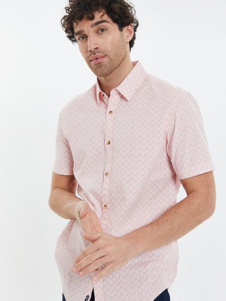 Рубашка Threadbare розовая