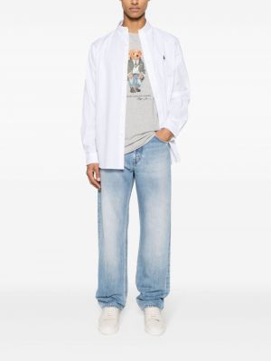 Kokvilnas polo krekls ar izšuvumiem džersija Polo Ralph Lauren