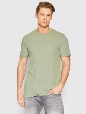Priliehavé tričko Jack&jones Premium zelená