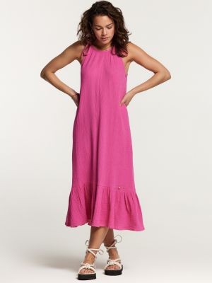 Макси рокля Shiwi розово