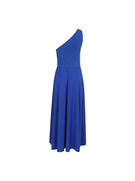 Sukienka midi Polo Ralph Lauren niebieska