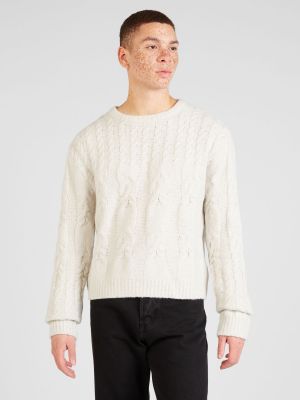 Пуловер Weekday бяло