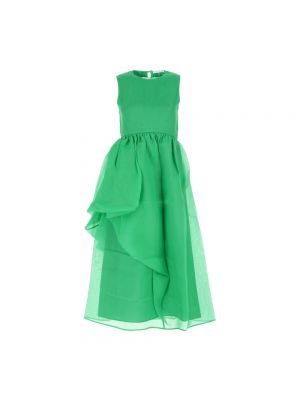 Sukienka bawełniana Cecilie Bahnsen zielona