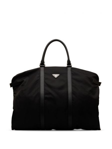 Τσάντα ταξιδιού Prada Pre-owned μαύρο