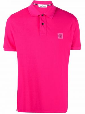 Poloskjorte Stone Island rosa