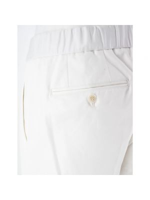 Pantalones slim fit Brioni blanco