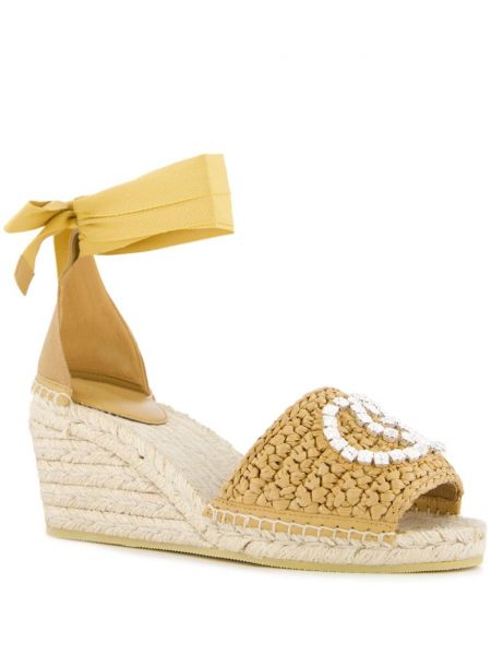 Espadrillos Gucci gul