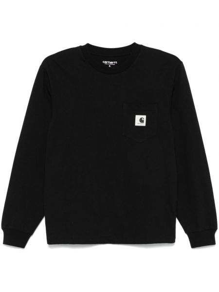 T-shirt med lommer Carhartt Wip sort