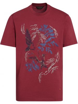 Camiseta Ermenegildo Zegna rojo