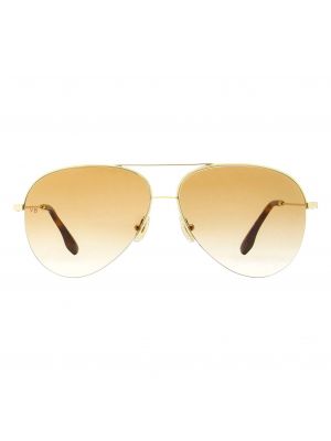 Солнцезащитные очки Victoria Beckham Aviator коричневый