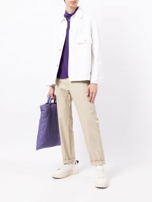 Polo con bordado Polo Ralph Lauren violeta