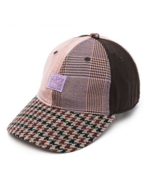 Cappello con visiera di lana Acne Studios rosa