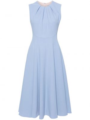 Μίντι φόρεμα από κρεπ Emilia Wickstead μπλε
