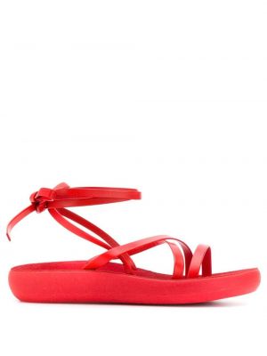 Сандалии с завязками Ancient Greek Sandals, красные
