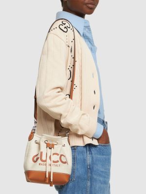 Bolsa de hombro Gucci blanco