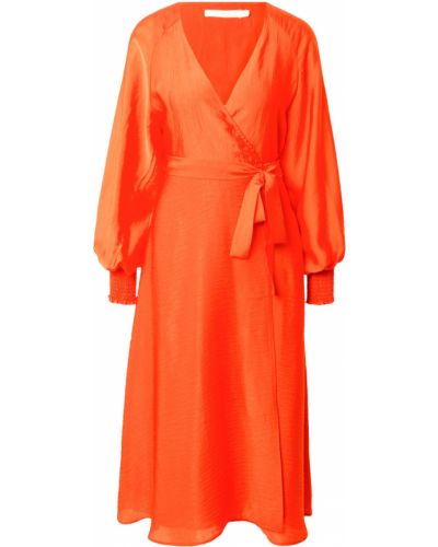 Миди рокля Gestuz оранжево