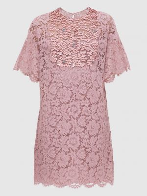Коктейльное платье Valentino розовое