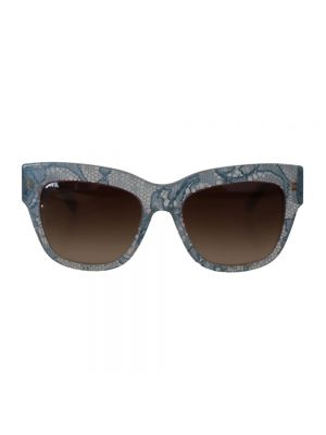 Spitzen sonnenbrille mit spitzer schuhkappe Dolce & Gabbana blau