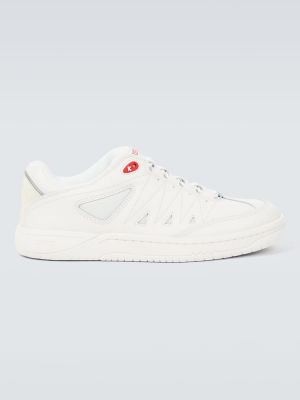 Δερμάτινα sneakers Kenzo λευκό